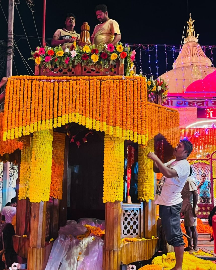 गहवामाईको रथयात्रा आज निकालिँदै, रथयात्राको लागि महानगरको यो निर्णय